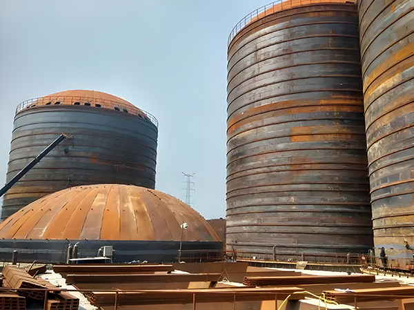 墨江焦粉钢板仓